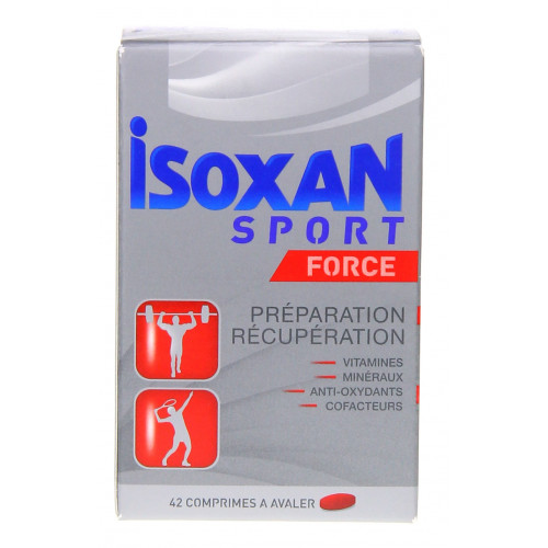 ISOXAN Sport Force 42 Comprimés: Réduit Fatigue, Booste Récupération