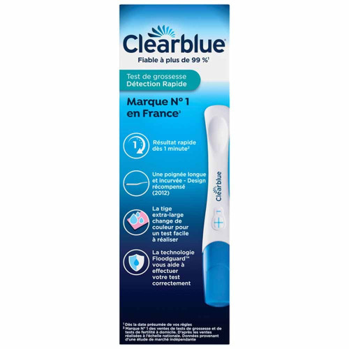 Clearblue PLUS Test Grossesse 2 Tests - Facile, Précis,