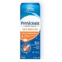 PHYSIOMER Spray Nasal 135mL - Soulage Rhume et Allergies