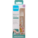 MAM Biberon Verre Feel Good 260mL - Chauffable, Stérilisable