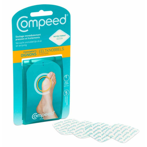 COMPEED Pansements Oignons 5 pièces - Soulage Douleur