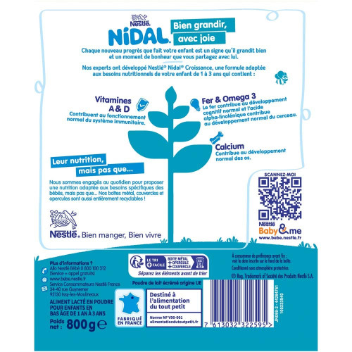 Nidal 3 Croissance