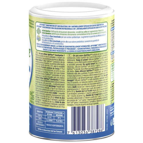 NestléHealthScience Optifibre 125g - Soutient le Transit Intestinal