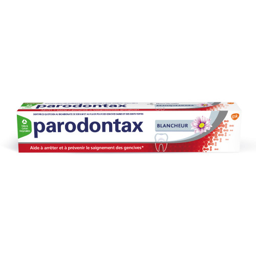 Parodontax Dentifrice Fluor 75mL - Réduit Plaque et Saignements
