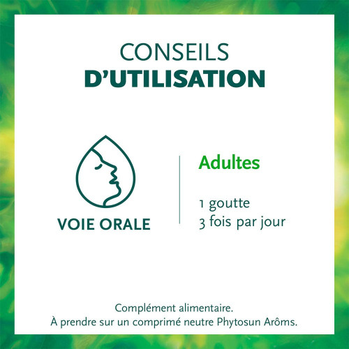 Phytosun Aroms Niaouli Huile Essentielle 10mL - Antivirale