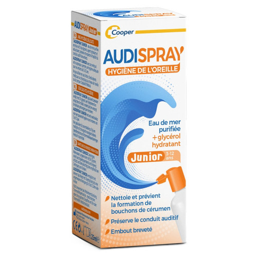 DIEPHARMEX AUDISPRAY Junior 25mL - Hygiène Auriculaire Naturelle