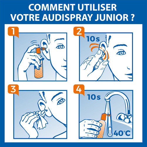 DIEPHARMEX AUDISPRAY Junior 25mL - Hygiène Auriculaire Naturelle