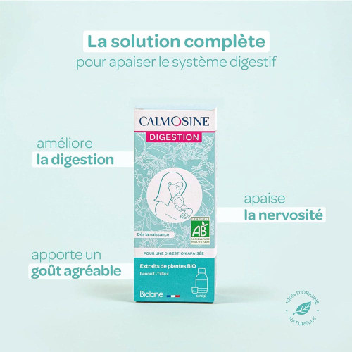Calmosine Digestion Bio Laudavie 100mL - Confort Digestif Naturel