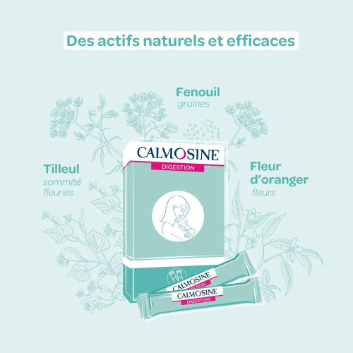 Calmosine Digestion Bio LAUDAVIE 12 Dosettes - Confort Digestif
