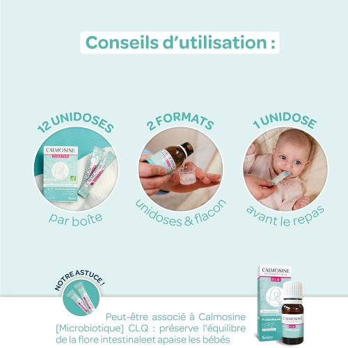 Calmosine Digestion Bio LAUDAVIE 12 Dosettes - Confort Digestif