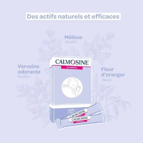 LAUDAVIE CALMOSINE Sommeil Bio 14 Dosettes - Nuits paisibles