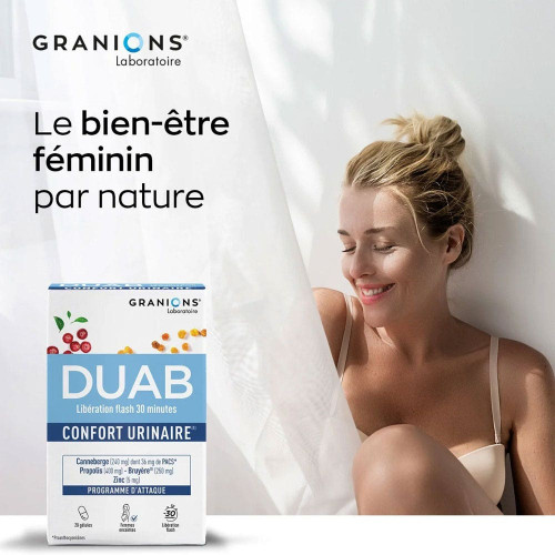 Nutrivercell Duab 20 Gélules - Protection Urinaire Efficace
