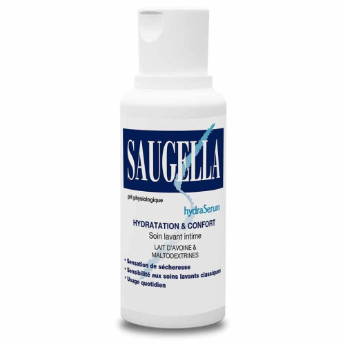 Saugella HydraSerum 200mL - Soulage Sécheresse Intime