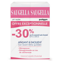 Saugella Poligyn 500mL - Hygiène Intime Douce -30% 2e Flacon