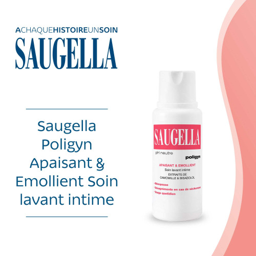 Saugella Poligyn 500mL - Hygiène Intime Douce -30% 2e Flacon