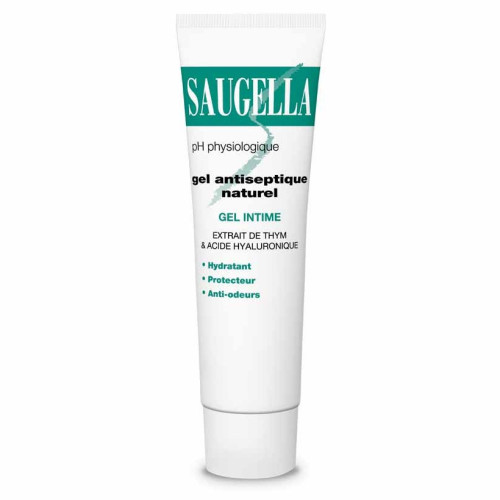 Saugella Gel Antiseptique Naturel 30mL - Protection Intime Naturelle