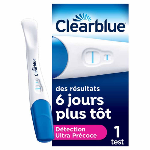 Clearblue Early Test Grossesse 1 Test - Détection Précoce 99% Précis