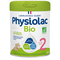 Physiolac Lait Bio 2ème Age 800g - Croissance et Appétit Bébé