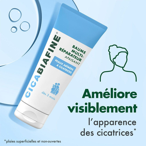 CICABIAFINE Baume Multi-Réparation 50mL - Hydrate, Répare, Soulage