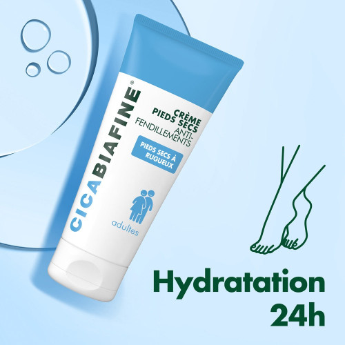 CICABIAFINE Crème Pieds Secs 100mL - Réparation Intense
