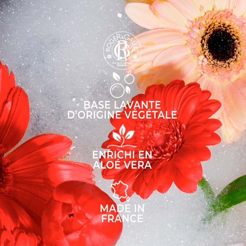 ROGER & GALLET Gingembre Rouge 200mL - Douche Dynamisante