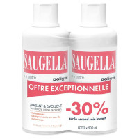 Saugella Poligyn 2x500ml - Hygiène Intime Douce
