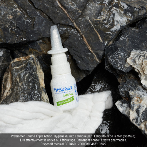 Physiomer Rhume Triple Action 20mL - Dégage Nez, Élimine Virus