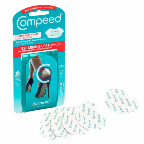 COMPEED Ampoules Plante Pied 5 Pansements - Soulagement Rapide sur