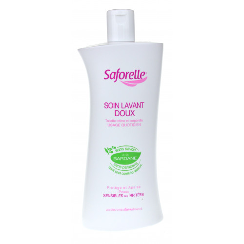 Saforelle Soin Lavant Doux 500mL - Apaise et Nettoie Saforelle Soin Lavant Doux 500mL - Apaise et Nettoie