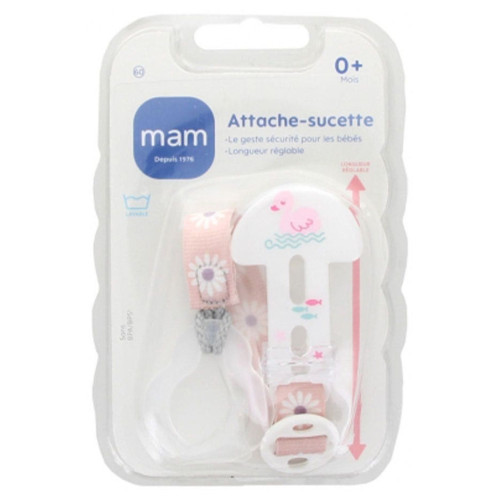 MAM Attache-Sucette 1 Unité - Sécurité et Confort sur