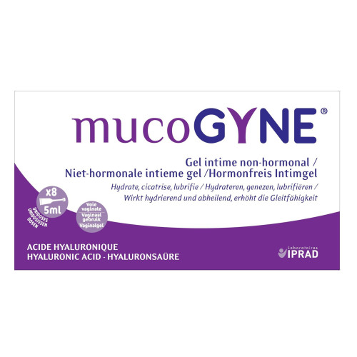 Mucogyne Gel Intime 8 Unidoses 5ml - Hydratation Intense