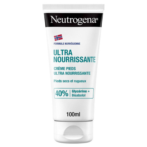 Neutrogena Crème Pieds Secs Abîmés 100ml - Hydratation Intense