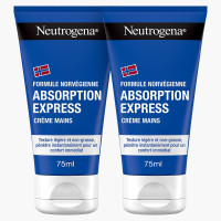 Absorption Express Crème Mains Lot de 2x 75ml