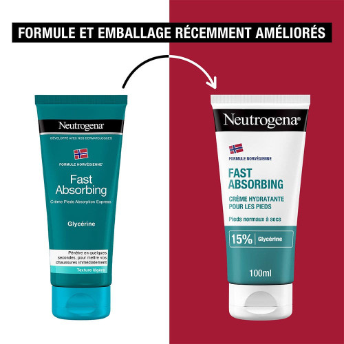 Crème Pieds Absorption Express 100 ml