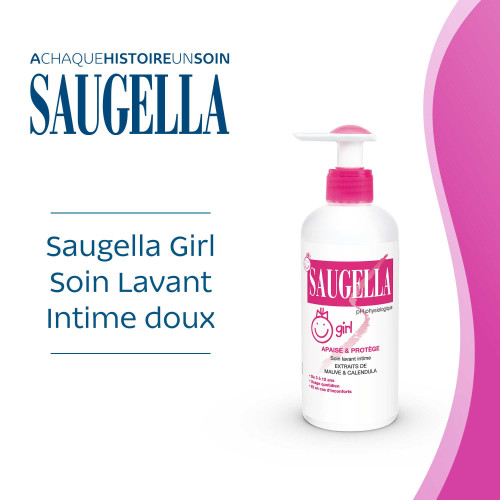 Saugella Girl 2x200ml - Hygiène Intime Douce et Naturelle