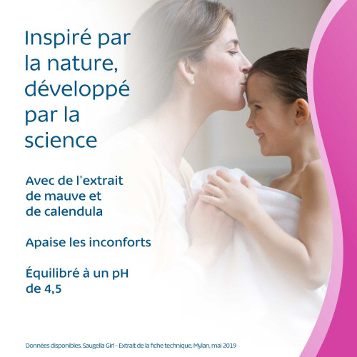 Saugella Girl 2x200ml - Hygiène Intime Douce et Naturelle