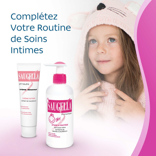 Saugella Girl 2x200ml - Hygiène Intime Douce et Naturelle