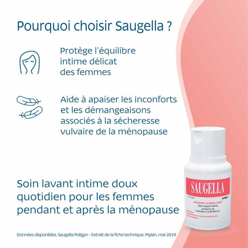Saugella Poligyn 100ml - Soin Douceur Parapharmacie