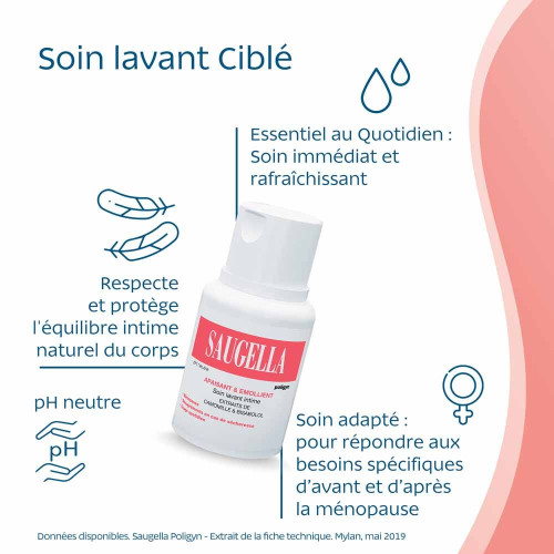 Saugella Poligyn 100ml - Soin Douceur Parapharmacie