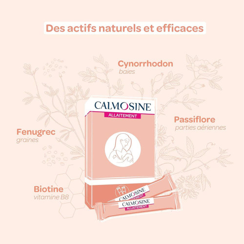 LAUDAVIE Calmosine Allaitement 14D - Favorise Bien-être Maman