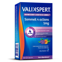 Valdispert Mélatonine 1mg 30 Capsules - Aide à l'endormissement