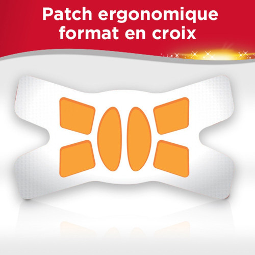 Thermacare Patchs Auto-Chauffants Multi-Zones 3 Patchs