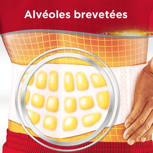 Thermacare Patchs Dos 4 Unités - Soulagement Douleurs Musculaires