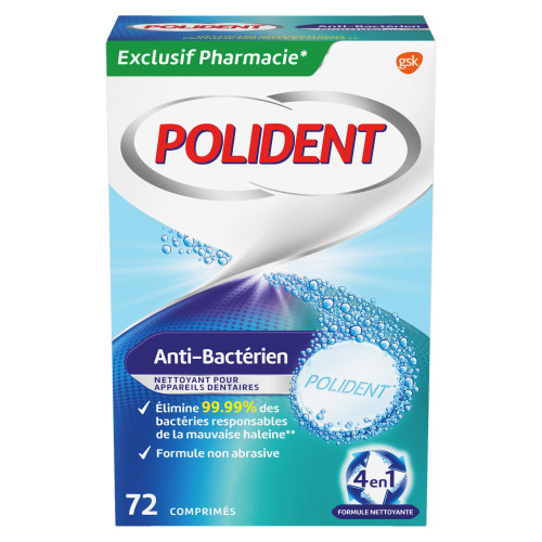 Polident Corega 96 Comprimés - Hygiène Bucco-Dentaire Saine