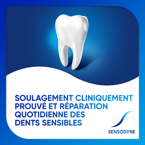 Sensodyne Dentifrice Protection Complète 2x75ml - Action 24h