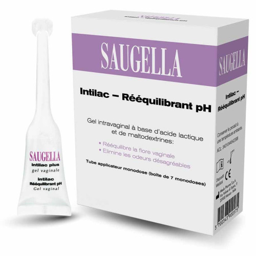 Saugella Intilac Gel 7 Doses - Soulage Démangeaisons et Odeurs