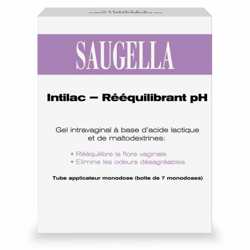 Saugella Intilac Gel 7 Doses - Soulage Démangeaisons et Odeurs