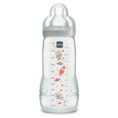 MAM Biberon 2ème âge 330ml - Douceur et Apaisement