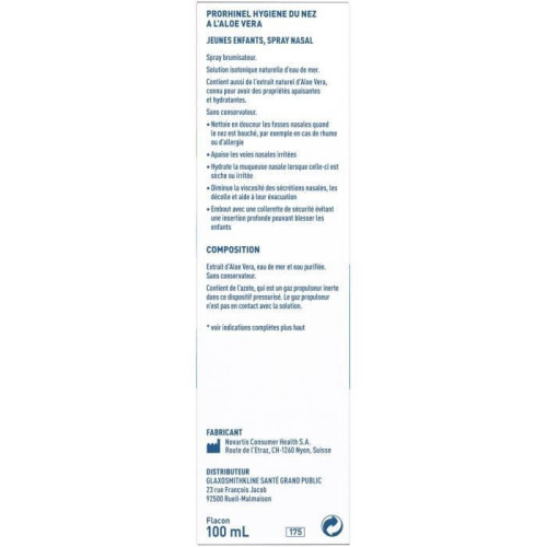 Prorhinel Spray Nasal Enfants 100ml - Apaise et Hydrate