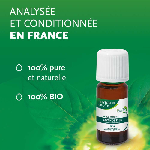PhytoSun Aroms Lavande Fine Bio 10ml - Apaisante, Parapharmacie